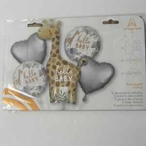 Anagram Hello Baby Balloon Set